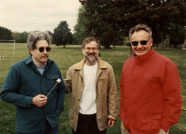 Marty Michel, George Landow, and Bill Shipp