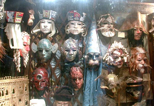 Carnival masks, Venice
