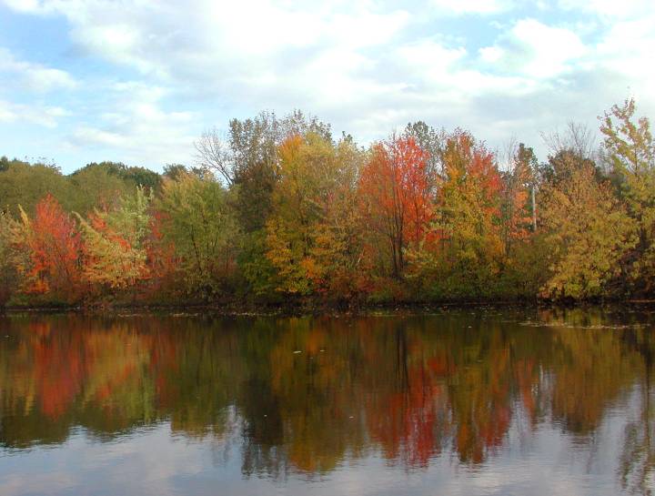 Autumn on the Blackstone River