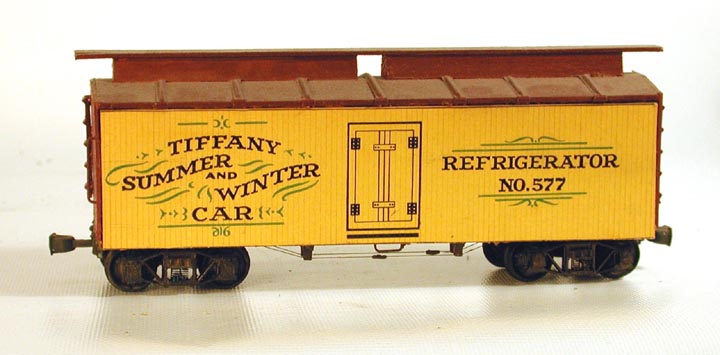 Tiffany refigerator car