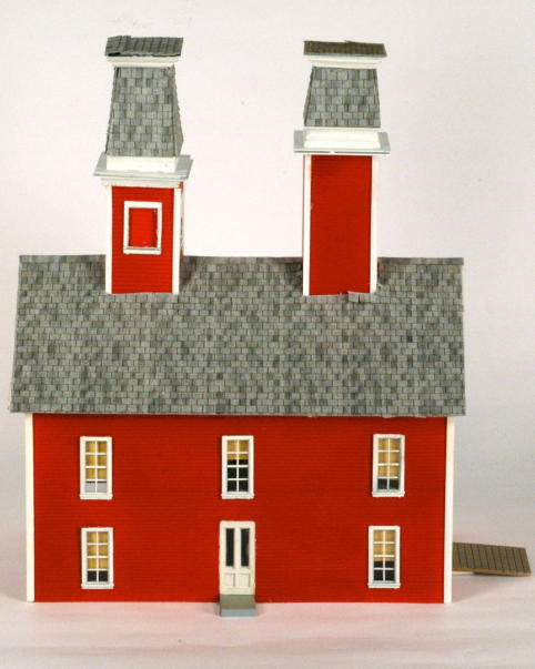 The Twin-towered Firehouse from Chester, Vermont