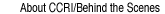About CCRI / Behind the Scenes