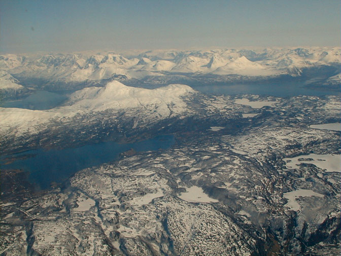 The Mountains near Tromso