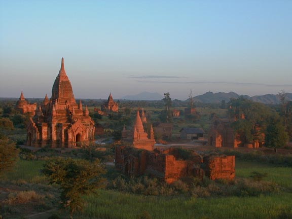 Sunset at Bagan, Myanmar (Burma)