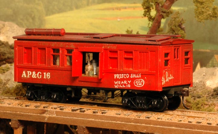 Kitbashed Supply Car
