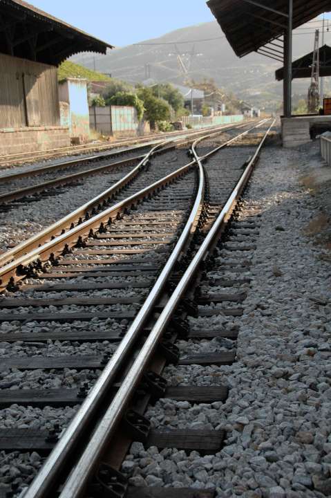 2-10-0 Compound Tank Engine set aside for preservation, Pocinho, Portugal