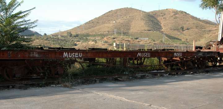 Older trussrod flatcar set aside for preservation —